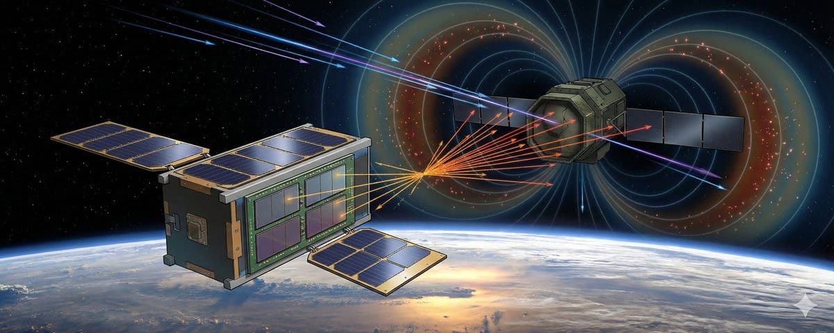 Using Cosmic Rays to Catch Nukes in Space